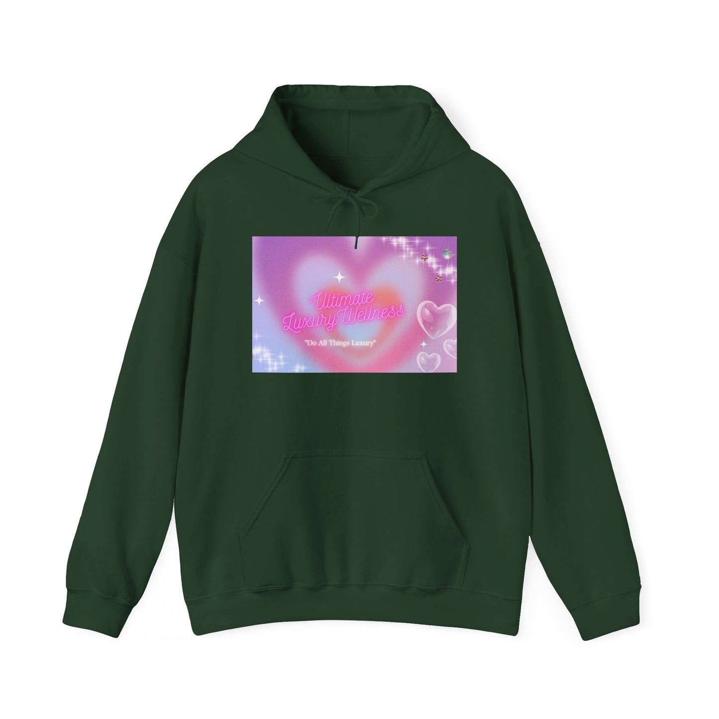 Unisex Heavy Blend™ Limited Edition Early 2000s Love Hoodie by Ultimate Luxury Wellness